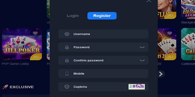 You need to register an account according to PHJOY's regulations